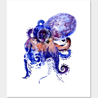 Octopus 2 Posters and Art